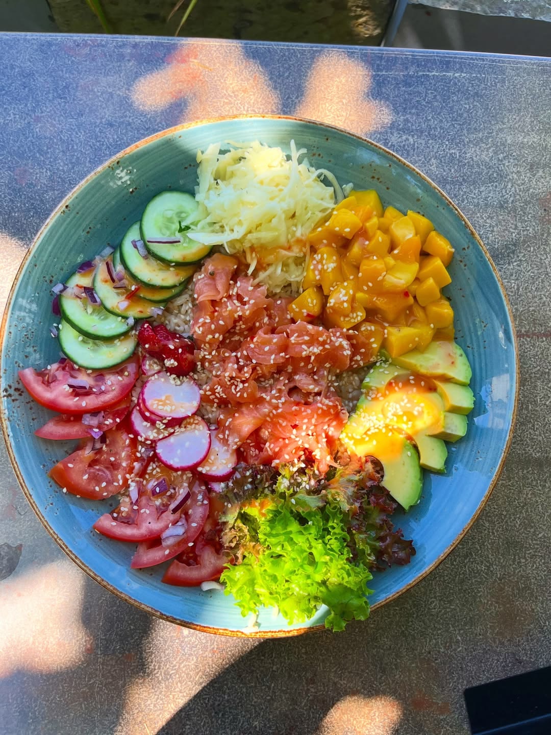 one fine day with my mom, a poke bowl, and the realization that joy is the best medicine