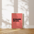 '50 Shades of Lox' Poster — A Love Story. A Lifestyle. A Very Good Reason to Go to the Deli.