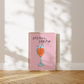 'Aperol Spritz' Poster — Hand Drawn, La Dolce Vita on Your Kitchen Wall