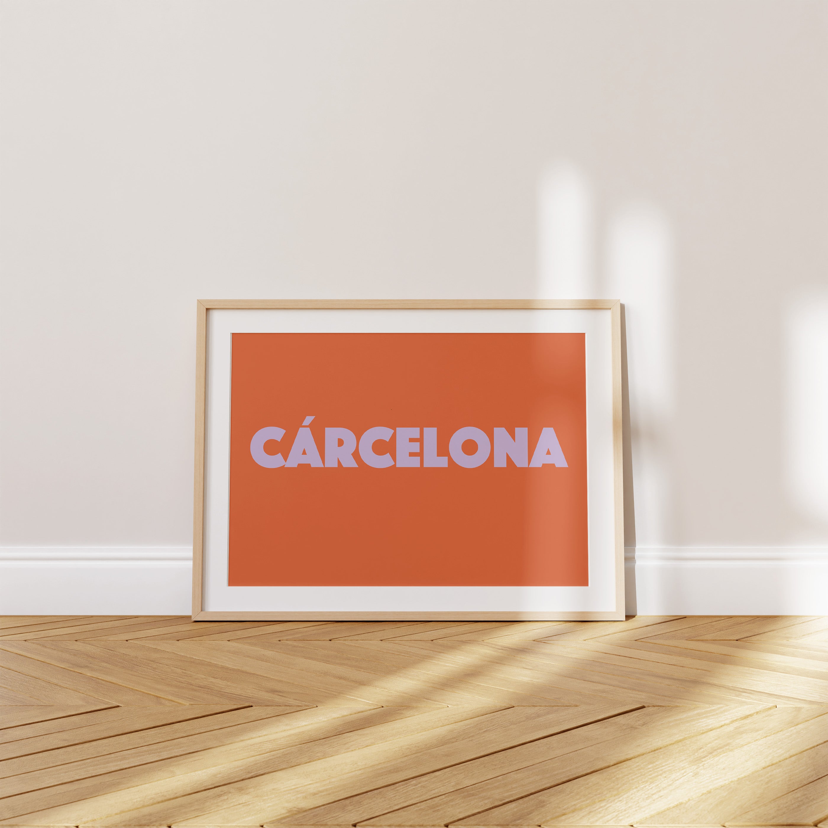'Cárcelona' Poster — You Said Three Months. That Was Seven Years Ago.